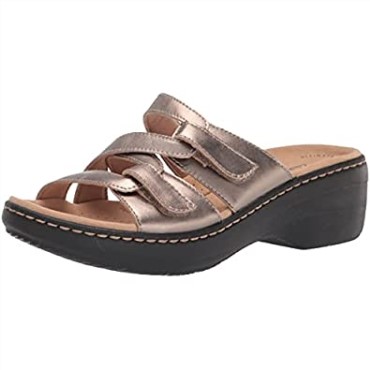 Sandalia Merliah Karli Mujer Piel Metalizada Clarks
