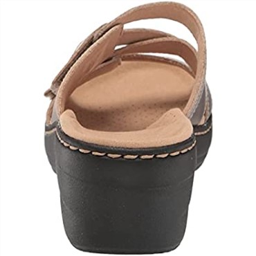 Sandalia Merliah Karli Mujer Piel Metalizada Clarks