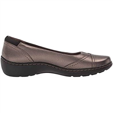 Bailarinas Mujer Clarks Cora Eliza Metalizado Sintético