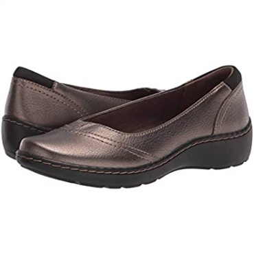 Bailarinas Mujer Clarks Cora Eliza Metalizado Sintético