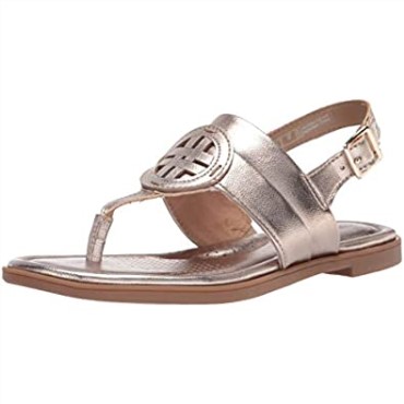 Sandalia Plana Mujer Clarks Reyna Glam Metalizado Sintético