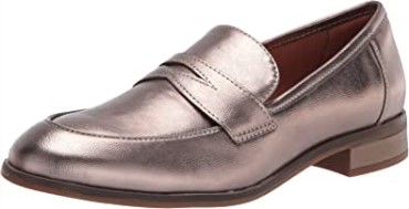 Mocasines De Mujer Sintético Metalizado Trish Rose Clarks