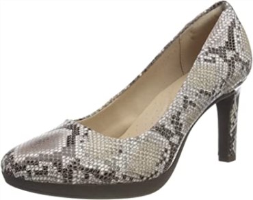 Zapato De Salón Ambyr Joy Para Mujer De Clarks Sintético Con Serpiente Natural