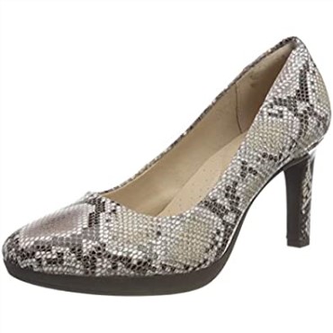 Zapato De Salón Ambyr Joy Para Mujer De Clarks Sintético Con Serpiente Natural