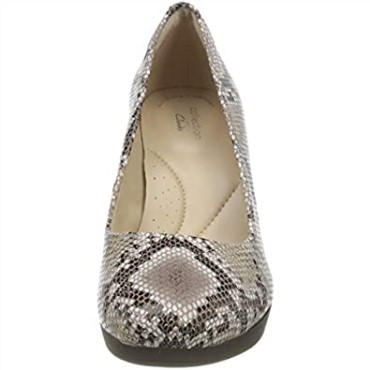 Zapato De Salón Ambyr Joy Para Mujer De Clarks Sintético Con Serpiente Natural