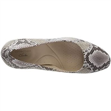 Zapato De Salón Ambyr Joy Para Mujer De Clarks Sintético Con Serpiente Natural
