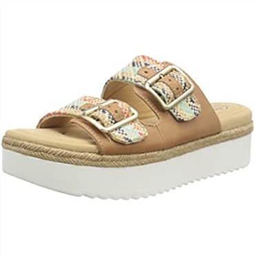 Sandalia De Playa Lana Para Mujer De Clarks En Bronceado Natural