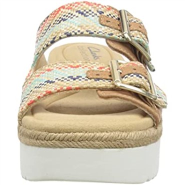 Sandalia De Playa Lana Para Mujer De Clarks En Bronceado Natural