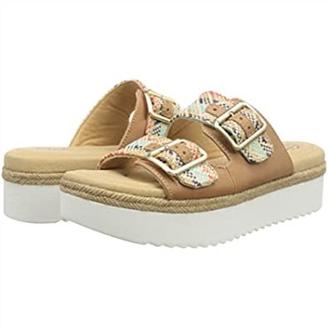 Sandalia De Playa Lana Para Mujer De Clarks En Bronceado Natural