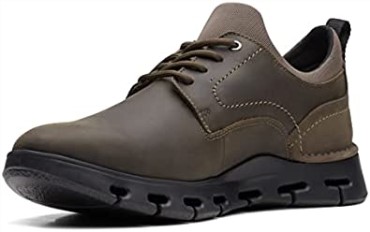 Zapatos Clarks Nature X Two Nubuck Verde Oliva Para Hombre