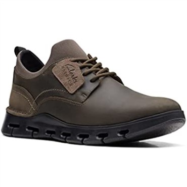 Zapatos Clarks Nature X Two Nubuck Verde Oliva Para Hombre