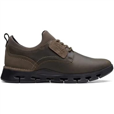 Zapatos Clarks Nature X Two Nubuck Verde Oliva Para Hombre