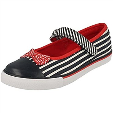 Azul Marino Lona Lavable Niña Gracie Joy Clarks