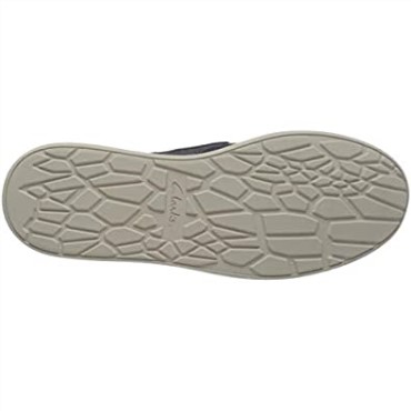 Zapatilla Cantal Step De Lona Azul Marino Para Hombre Clarks