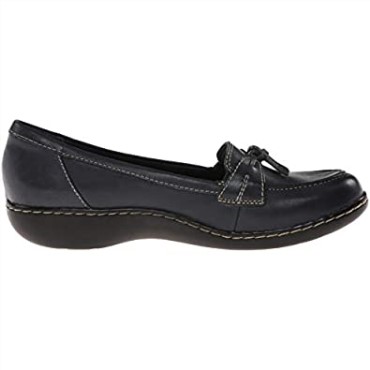 Mocasines Con Burbujas Ashland De Mujer Clarks Azul Marino