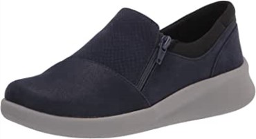 Mocasines Sillian De 20 Días Para Mujer De Color Azul Marino Clarks