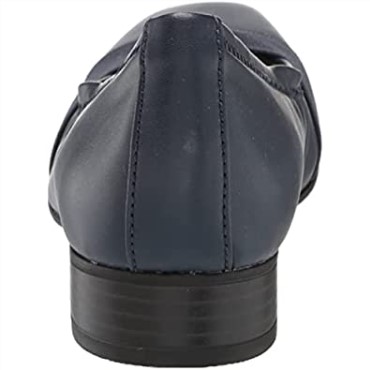 Navy Clarks Tilmont Slip, Bailarinas Planas Para Mujer