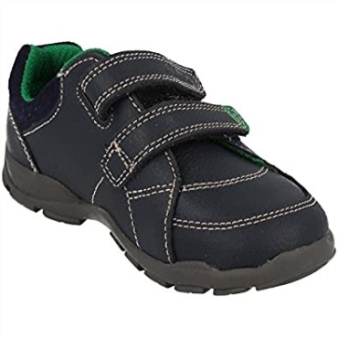 Primeros Zapatos De Niños Combi Clarks Flash Pop Azul Marino