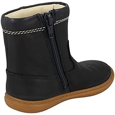 Azul Marino Combi Flash Midi T Niñas Botas De Bebé Clarks