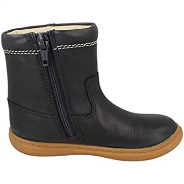 Azul Marino Combi Flash Midi T Niñas Botas De Bebé Clarks