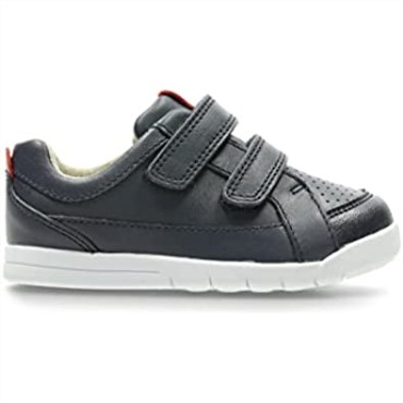 Azul Marino Emery Walk Niños Primeros Zapatos Clarks