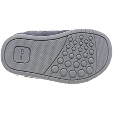 Zapatilla Clarks Rex Park T Azul Marino Piel Niño