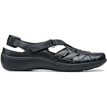 Mocasines Mujer Clarks Cora Dream En Piel Azul Marino