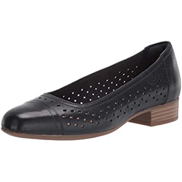 Bailarinas Mujer Clarks Juliet Cedro En Piel Azul Marino