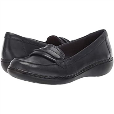 Mocasín Mujer Clarks Ashland Lily Piel Marino