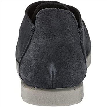 Azul Marino Nubuck Clarks Hombres Shacre Lite Low Oxford