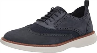 Brantoxford Clarks Nubuck Azul Marino Para Hombre