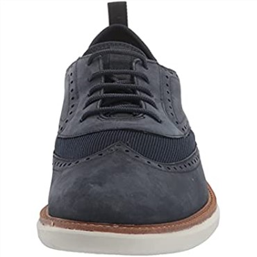 Brantoxford Clarks Nubuck Azul Marino Para Hombre