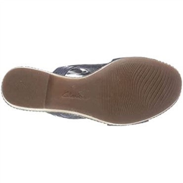 Sandalia Mar Giselle Mujer Clarks Ante Marino