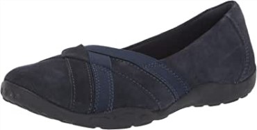 Mocasines Planos De Mujer Clarks Haley Jay De Ante Azul Marino