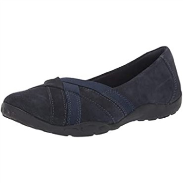 Mocasines Planos De Mujer Clarks Haley Jay De Ante Azul Marino
