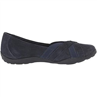 Mocasines Planos De Mujer Clarks Haley Jay De Ante Azul Marino