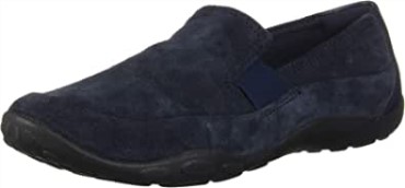 Mocasín Haley Park Niña Ante Marino Flat Clarks