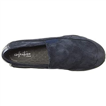 Mocasín Haley Park Niña Ante Marino Flat Clarks