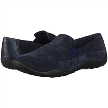 Mocasín Haley Park Niña Ante Marino Flat Clarks