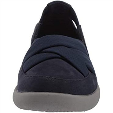 Mocasines Mujer Clarks Sillian 20 Star Azul Marino Sintético