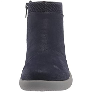 Botines Clarks Sillian 20 Way De Mujer Sintético Azul Marino