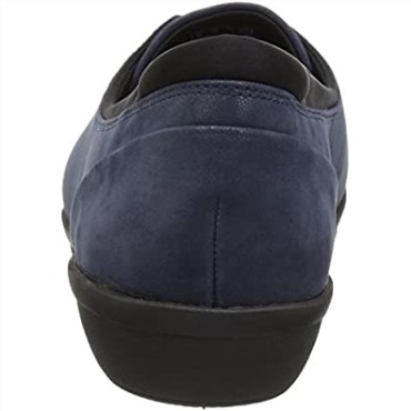 Mocasines Clarks Ayla Con Banda De Nobuk Sintético Azul Marino Para Mujer