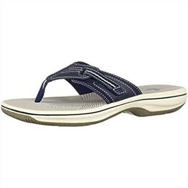 Chanclas De Mujer Brinkley Jazz De Sintético Azul Marino Clarks