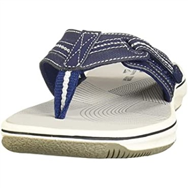 Chanclas De Mujer Brinkley Jazz De Sintético Azul Marino Clarks