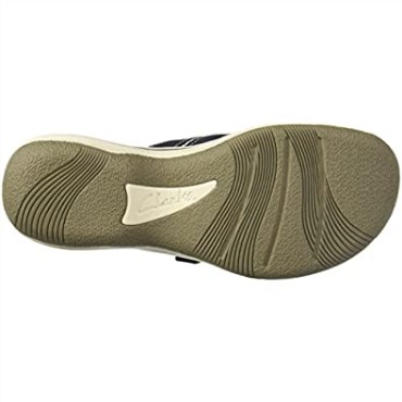 Chanclas De Mujer Brinkley Jazz De Sintético Azul Marino Clarks