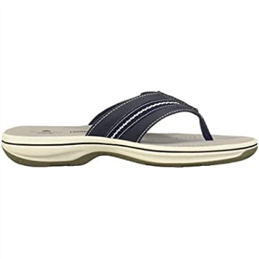 Chanclas De Mujer Brinkley Jazz De Sintético Azul Marino Clarks