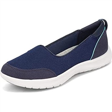 Zapatilla Mujer Clarks Adella Blush Textil Azul Marino