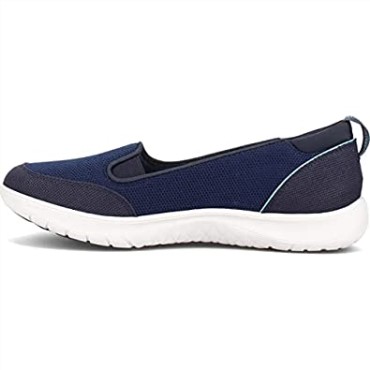 Zapatilla Mujer Clarks Adella Blush Textil Azul Marino