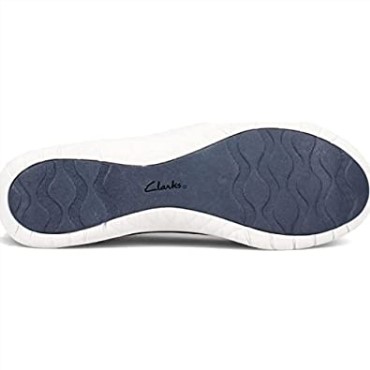 Zapatilla Mujer Clarks Adella Blush Textil Azul Marino