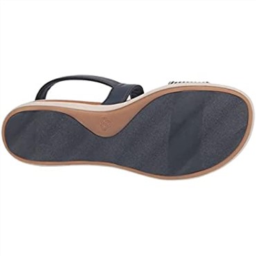 Sandalia Mujer Clarks Eliza Mae Textil Marino
